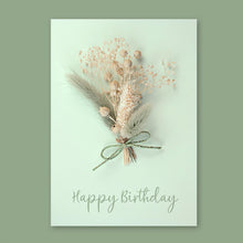 Lade das Bild in den Galerie-Viewer, Trockenblumen Grün