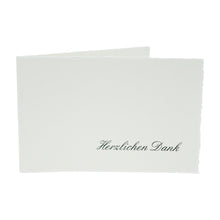 Lade das Bild in den Galerie-Viewer, Danksagungskarten Hochzeit - Büttenkarten im Design 1047-1