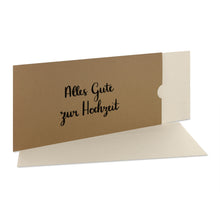 Lade das Bild in den Galerie-Viewer, Glückwunschkarte "Alles Gute zur Hochzeit" Schuber grocerkraft in verschiedenen Versionen