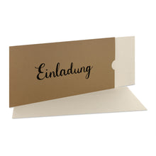 Lade das Bild in den Galerie-Viewer, Einladungskarte "Einladung" grocerkraft Versionen