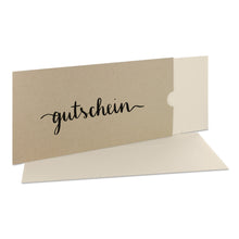 Lade das Bild in den Galerie-Viewer, Gutschein Schuber desert/grocerkraft