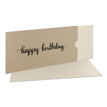 Lade das Bild in den Galerie-Viewer, Glückwunschkarte "happy birthday" Schuber desert