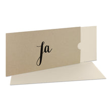 Lade das Bild in den Galerie-Viewer, Einladungskarte "Ja" desert Schuber Versionen
