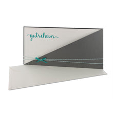 Lade das Bild in den Galerie-Viewer, Gutschein Kartentasche Grau in verschiedenen Farben