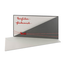 Lade das Bild in den Galerie-Viewer, Glückwunschkarte "herzlichen glückwunsch" varianten