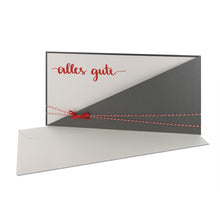 Lade das Bild in den Galerie-Viewer, Glückwunschkarte "alles gute" Versionen