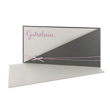 Lade das Bild in den Galerie-Viewer, Gutschein Kartentasche Grau in verschiedenen Farben