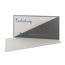 Lade das Bild in den Galerie-Viewer, Einladungskarte "Einladung" Kartentasche Farben