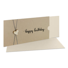Lade das Bild in den Galerie-Viewer, Glückwunschkarte "happy birthday" Schuber desert