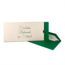 Lade das Bild in den Galerie-Viewer, Glückwunschkarte "Herzlichen Glückwunsch zur Hochzeit" Schuber