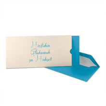 Lade das Bild in den Galerie-Viewer, Glückwunschkarte "Herzlichen Glückwunsch zur Hochzeit" Schuber