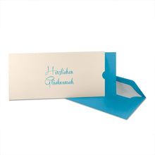 Lade das Bild in den Galerie-Viewer, Glückwunschkarte "Herzlichen Glückwunsch" Schuber Versionen