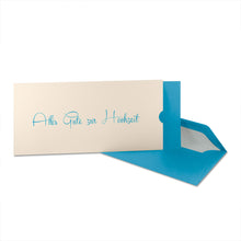 Lade das Bild in den Galerie-Viewer, Glückwunschkarte Alles Gute zur Hochzeit Schuber