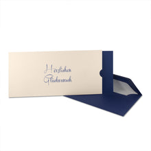 Lade das Bild in den Galerie-Viewer, Glückwunschkarte "Herzlichen Glückwunsch" Schuber Versionen