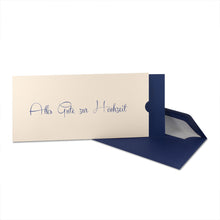 Lade das Bild in den Galerie-Viewer, Glückwunschkarte Alles Gute zur Hochzeit Schuber