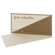 Lade das Bild in den Galerie-Viewer, Weihnachtskarte Kartentasche grocerkraft frohe weihnachten