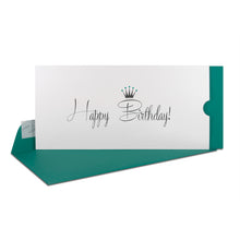 Lade das Bild in den Galerie-Viewer, GLÜCKWUNSCHKARTE HAPPY BIRTHDAY! KRONE