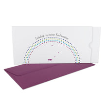 Lade das Bild in den Galerie-Viewer, Schuber Einladung zu meiner Konfirmation Fisch Regenbogen Farben