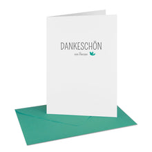 Lade das Bild in den Galerie-Viewer, Danksagung Kommunion - Konfirmation Dankeschön von Herzen Taube