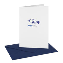 Lade das Bild in den Galerie-Viewer, Danksagung Kommunion Konfirmation "Vielen Dank!" Fisch