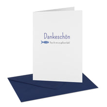 Lade das Bild in den Galerie-Viewer, Danksagung Kommunion Konfirmation mit Fisch