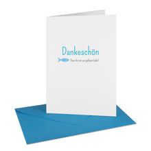 Lade das Bild in den Galerie-Viewer, Danksagung Kommunion Konfirmation mit Fisch