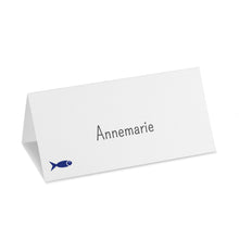 Lade das Bild in den Galerie-Viewer, Tischkarte Konfirmation/Kommunion mit Fisch und Name