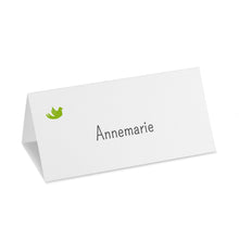 Lade das Bild in den Galerie-Viewer, Tischkarte Konfirmation/Kommunion mit Taube und Name