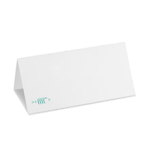 Lade das Bild in den Galerie-Viewer, Tischkarte Konfirmation/Kommunion mit typographischem Fisch