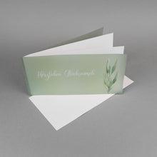 Lade das Bild in den Galerie-Viewer, Glückwunschkarte transparenter Umschlag Floral 5