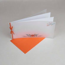 Lade das Bild in den Galerie-Viewer, Glückwunschkarte transparenter Umschlag Floral 8