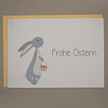 Lade das Bild in den Galerie-Viewer, Osterhase mit Korb
