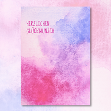 Lade das Bild in den Galerie-Viewer, Aquarell Motiv 2
