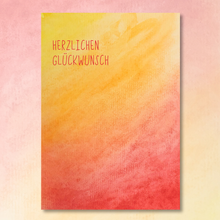 Lade das Bild in den Galerie-Viewer, Aquarell Motiv 8
