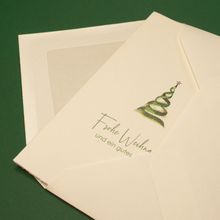 Lade das Bild in den Galerie-Viewer, Bütten-Weihnachtskarte
