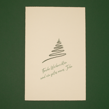 Lade das Bild in den Galerie-Viewer, Bütten-Weihnachtskarte
