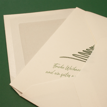 Lade das Bild in den Galerie-Viewer, Bütten-Weihnachtskarte
