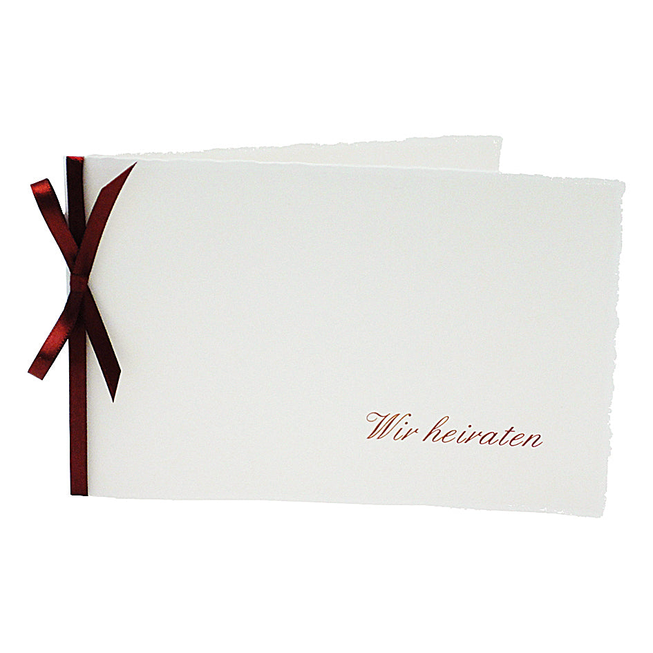 Hochzeitseinladungen aus Büttenpapier im Design 1046-1